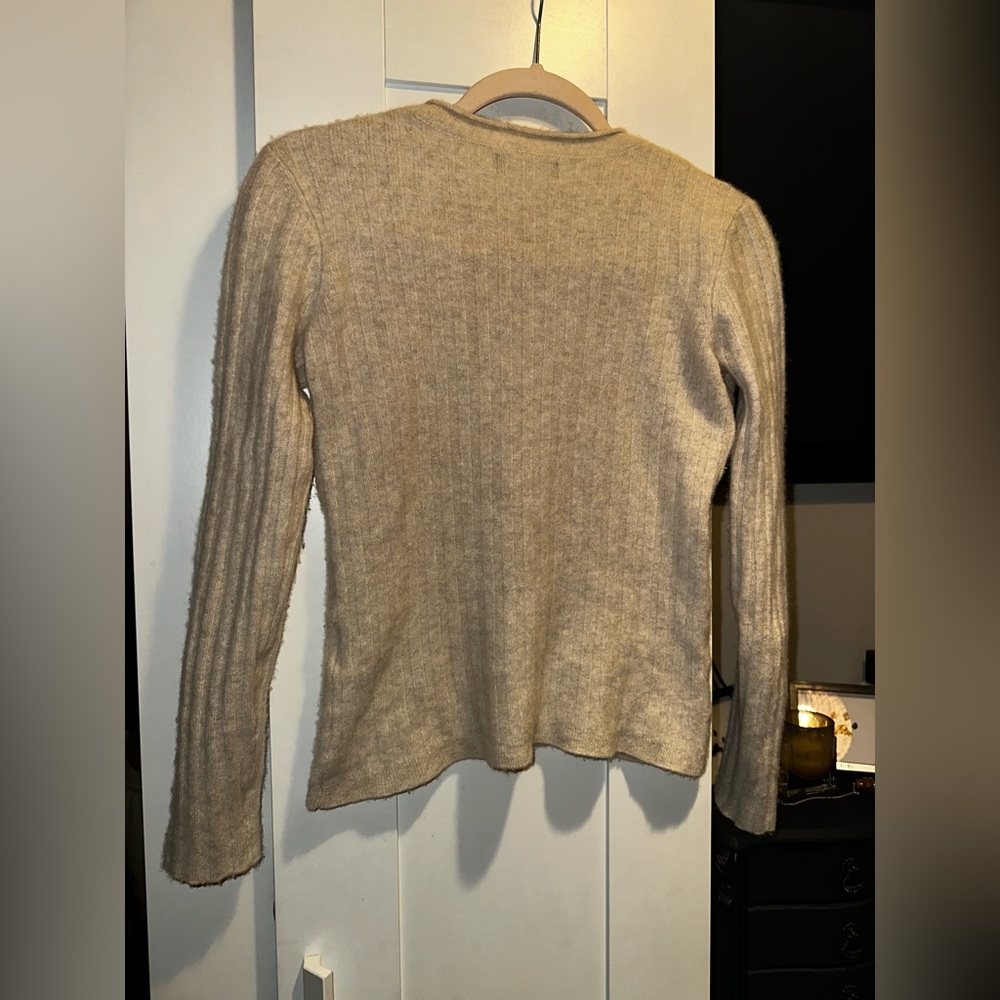 NAADAM Lightweight Cashmere Ribbed Sweater $158 MSRP - Picture 14 of 16